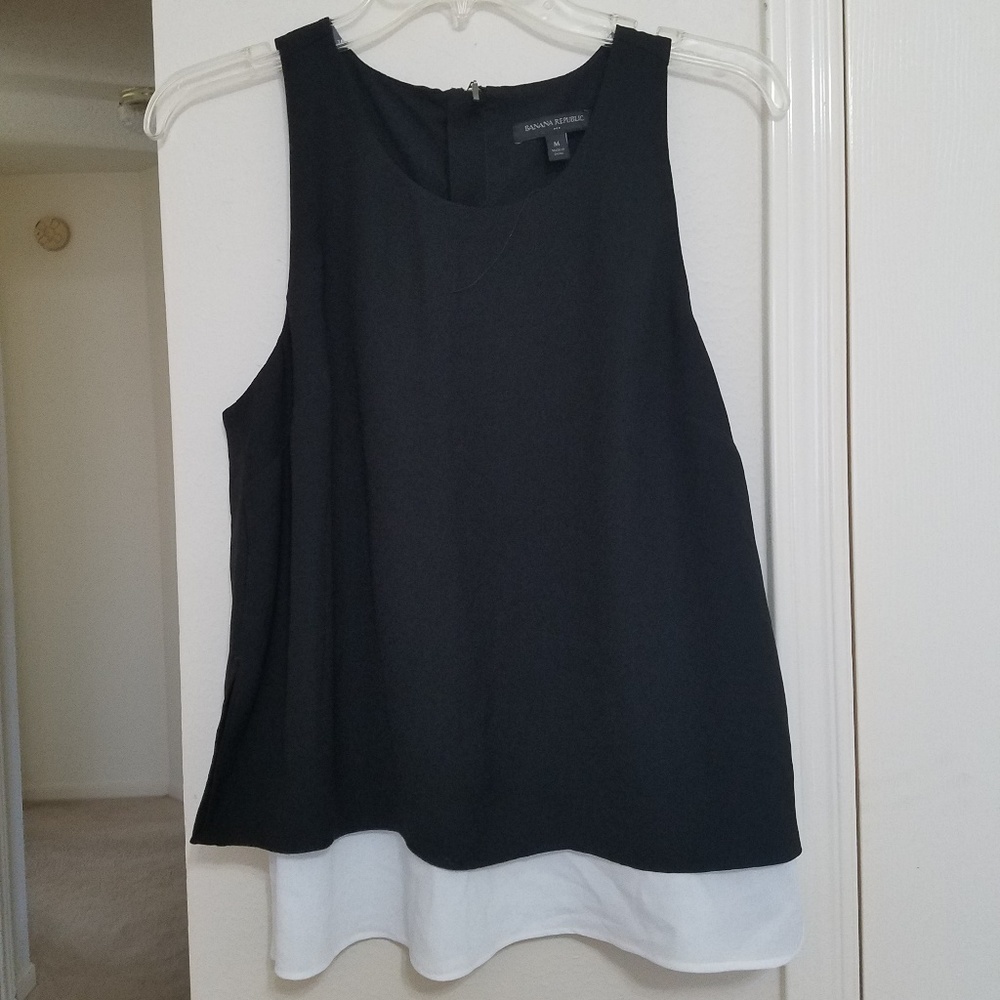 Banana Republic Two Tone Tank Top